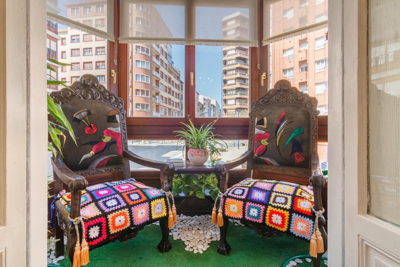 Amplio Y Elegante Con Diseno Vintage Apartment Португалете Екстериор снимка